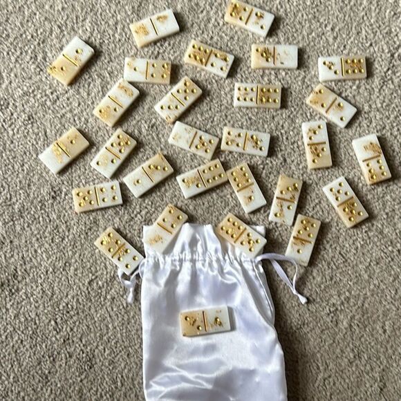 Custom Handmade Playable Resin Dominoes! - Picture 3 of 6